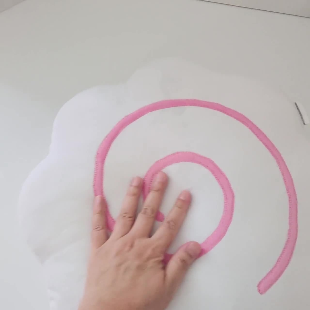 Narutomaki (Fish Cake) Pillow - Asian Food Accent Throw Decor - Japan Kawaii Anime Home Cushion - Handmade Japanese Novelty Foodie Gift video poster