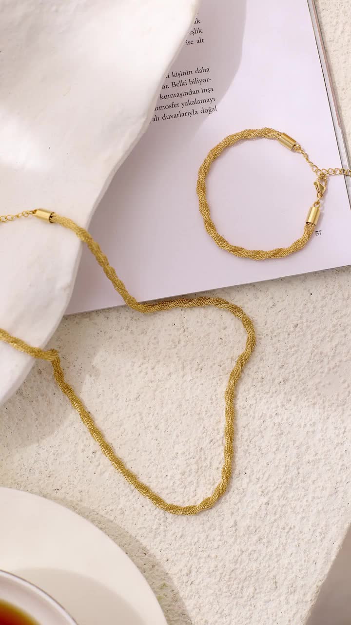 Dainty Chain Bracelet Gold Filled Bracelet Layering Bracelet