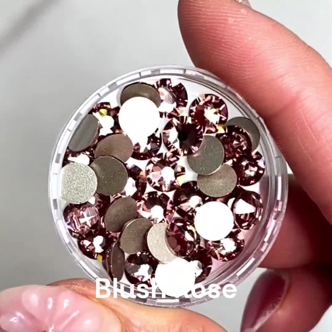 Blush Rose (257) Swarovski 2088 XIRIUS 34ss Cristal Flatback No