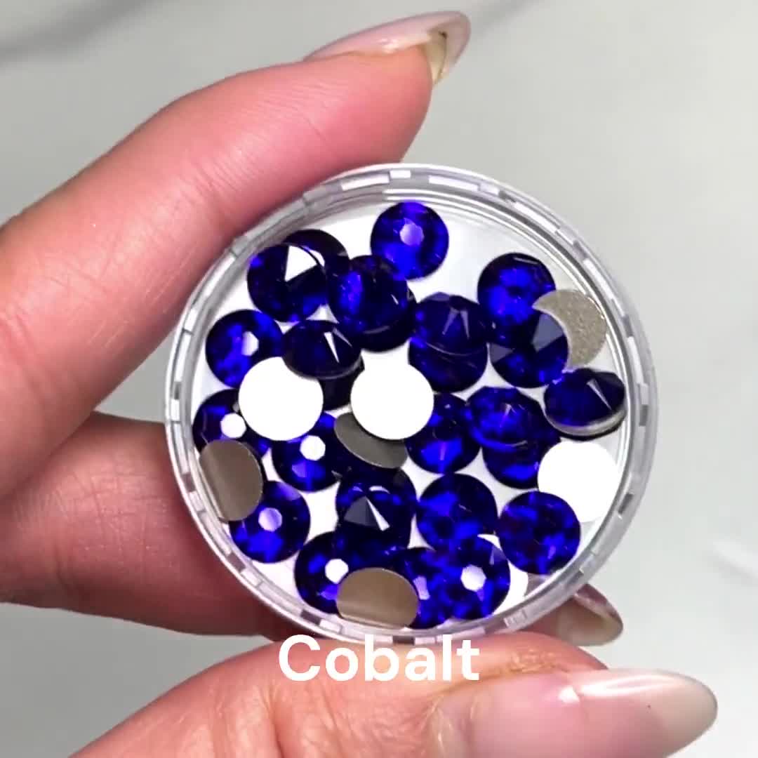 Cobalt (369) Swarovski 2088 XIRIUS 30ss Crystal Flatback No-hotfix