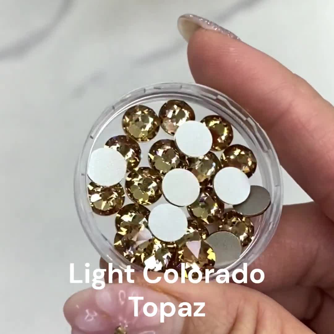 Light Colorado Topaz (246) Swarovski 2088 XIRIUS 30ss Crystal