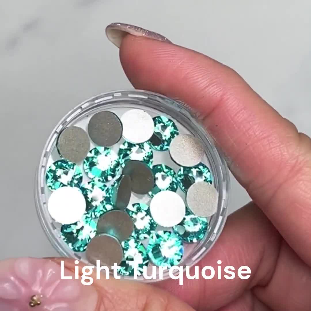 水晶 Light Turquoise (263) Swarovski 2088 XIRIUS 30ss Crystal Flatback