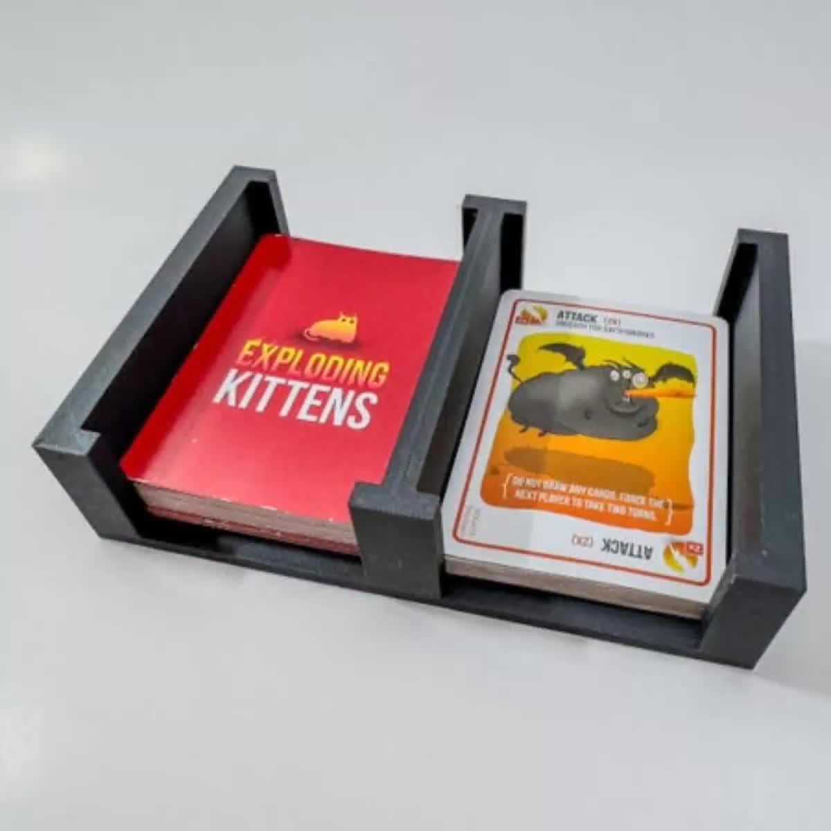 exploding kittens card sleeve size Kit Packed with the brands signature quirky humor and offbeat artwork 100pcs Card Sleeves Suitable Exploding