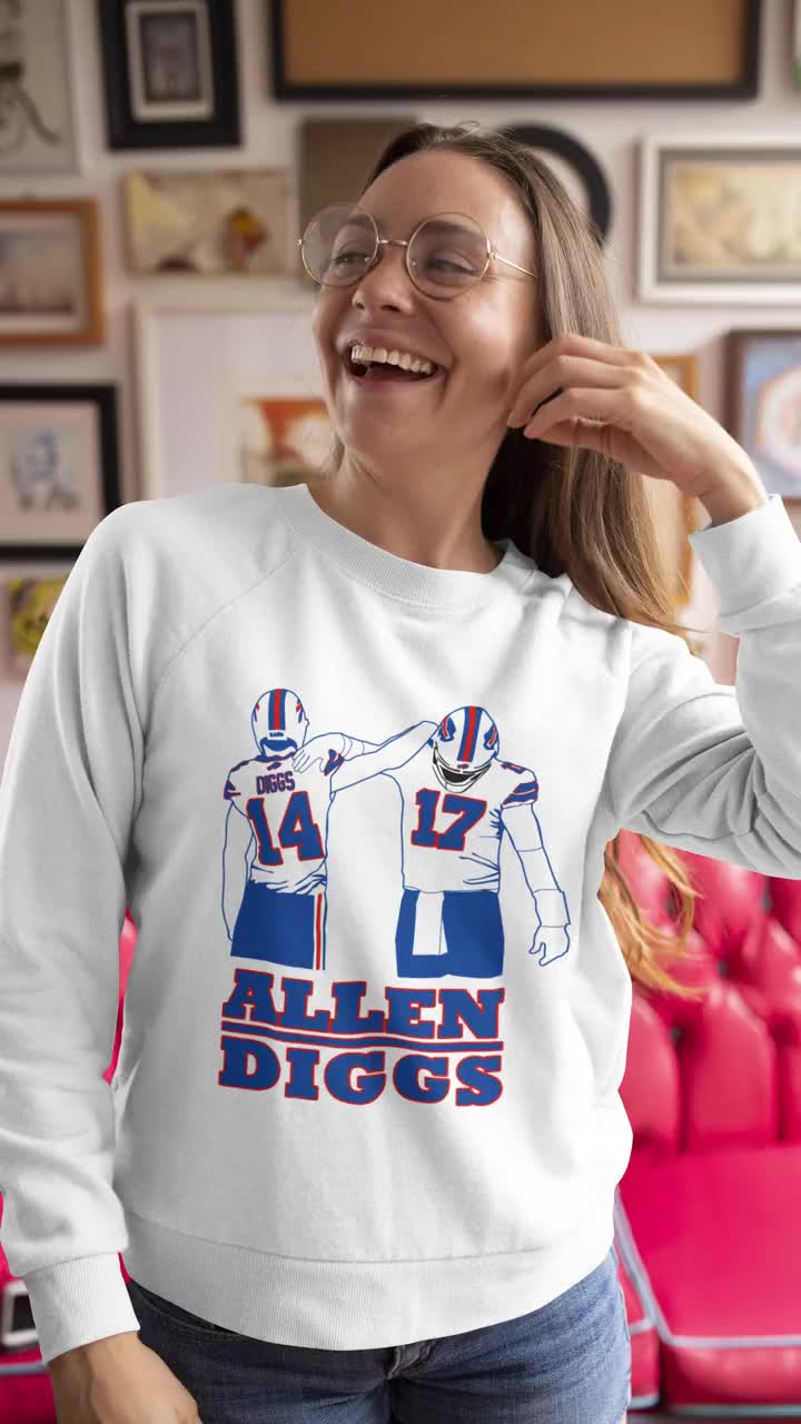 Allen Diggs Sweatshirt / Buffalo Football Shirt / Josh Allen 