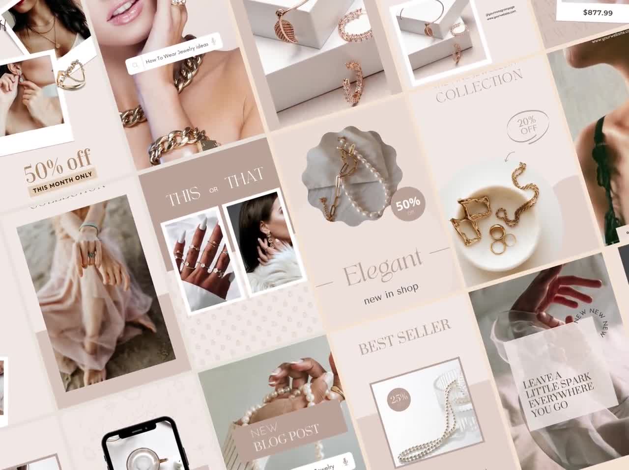 Editable Jewelry Display Card Template Canva, Printable Earrings