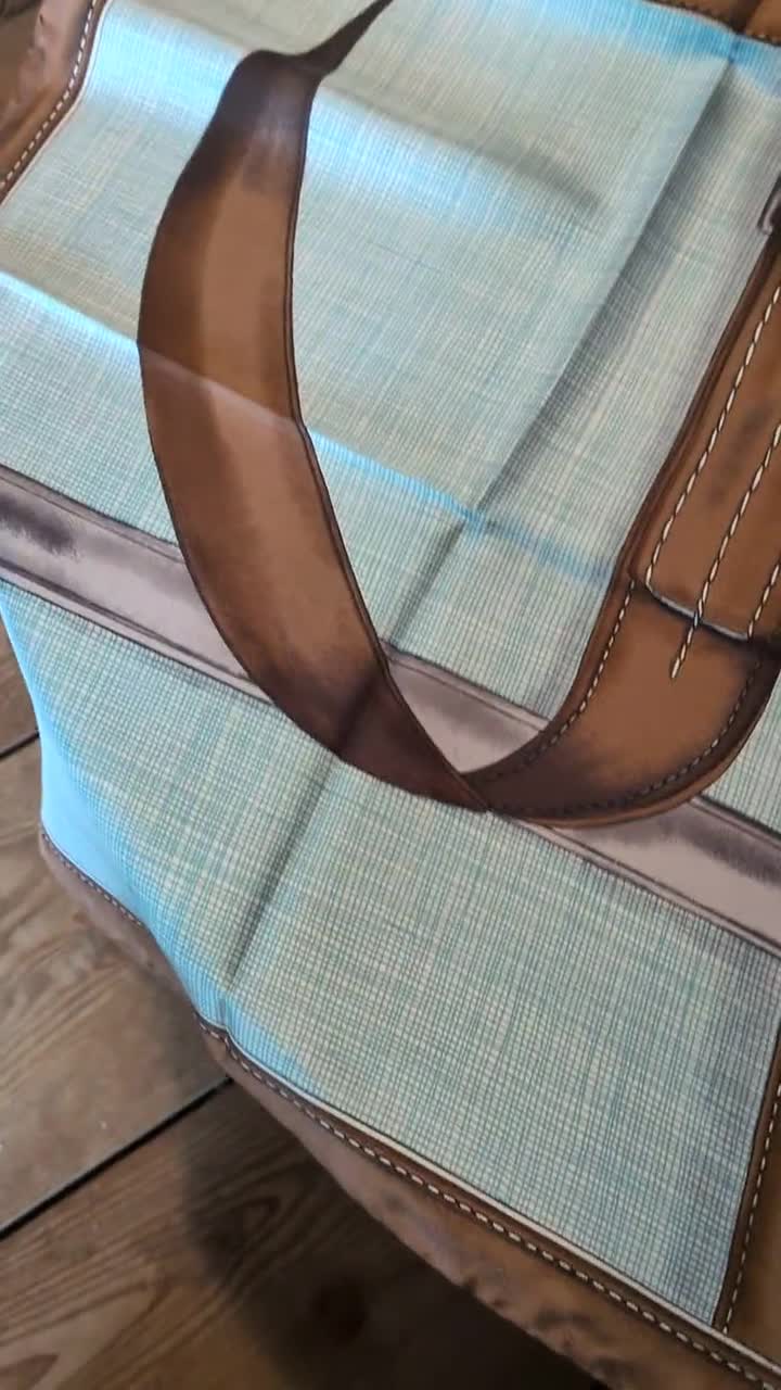 ヴィンテージ スカーフ シルク 乗馬デザイン パープル サドラーズ