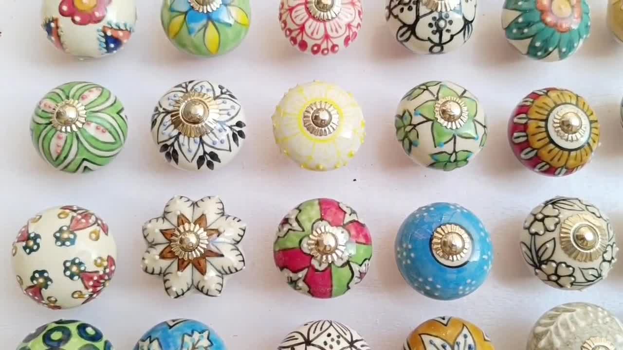 Ceramic Knobs Drawer Pulls Cabinet Knobs video poster