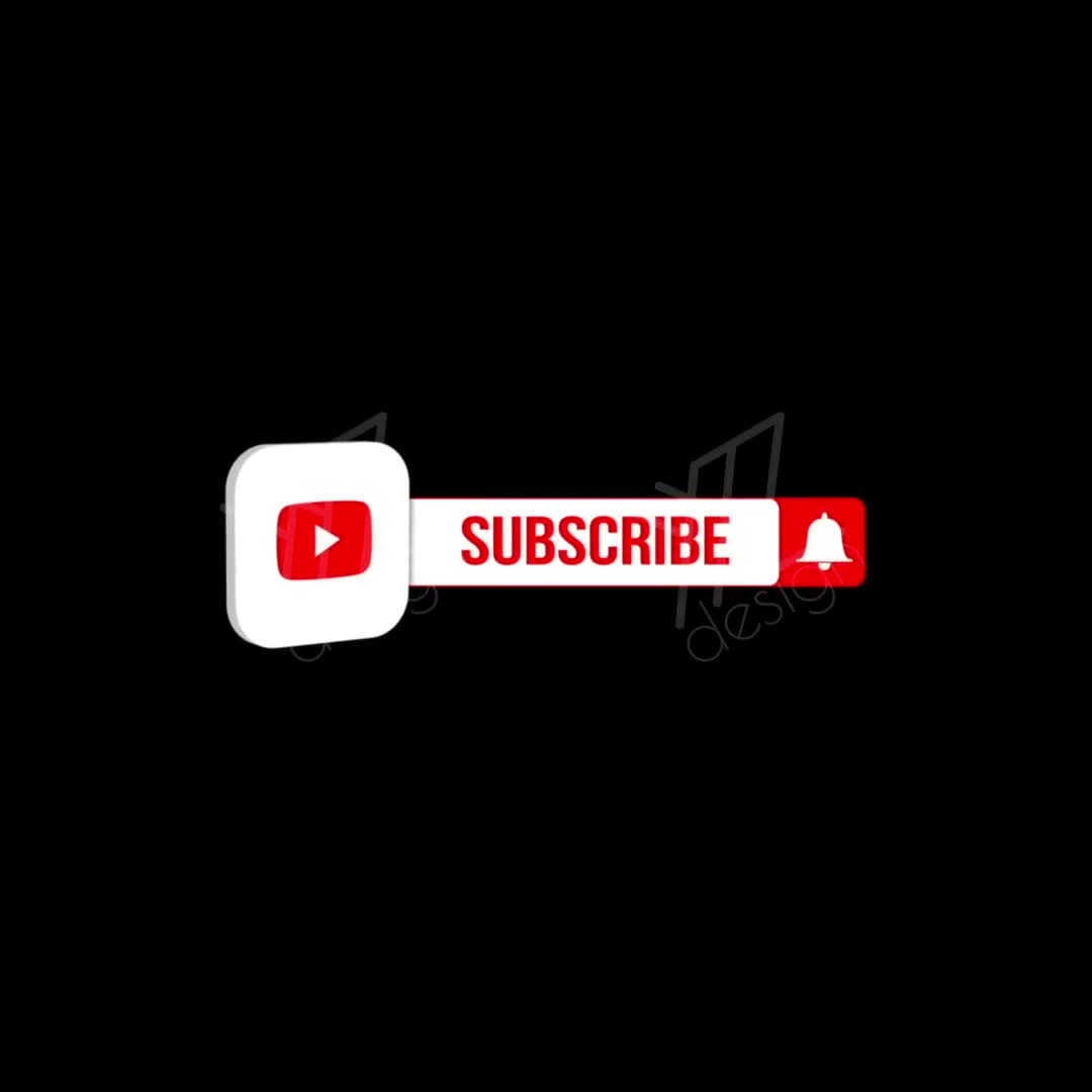 HD Silver Metal Youtube Subscribe Button Logo PNG | Citypng
