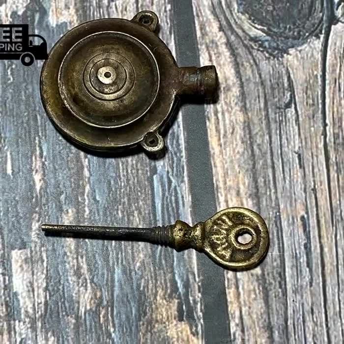 ヴィンテージ真鍮製コールホルダー Surma Dani、アンティークアイ