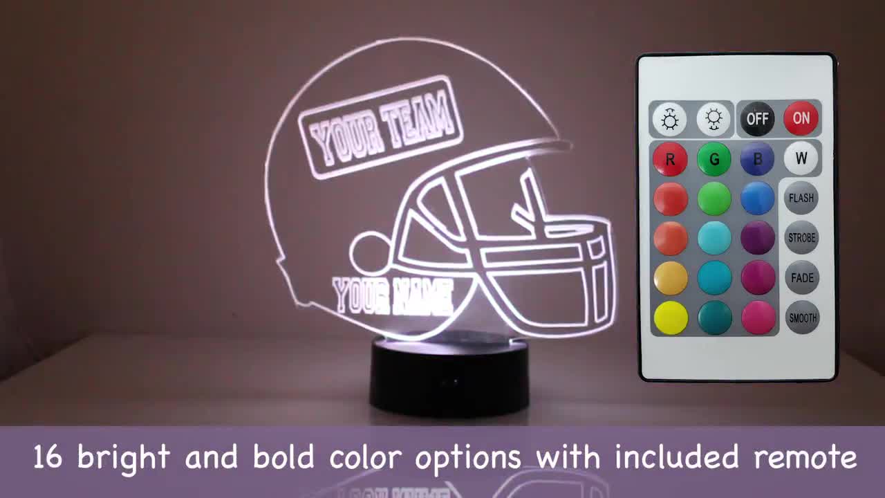 Cincinnati Bengals Mini Football Lamp – Big League Lighting