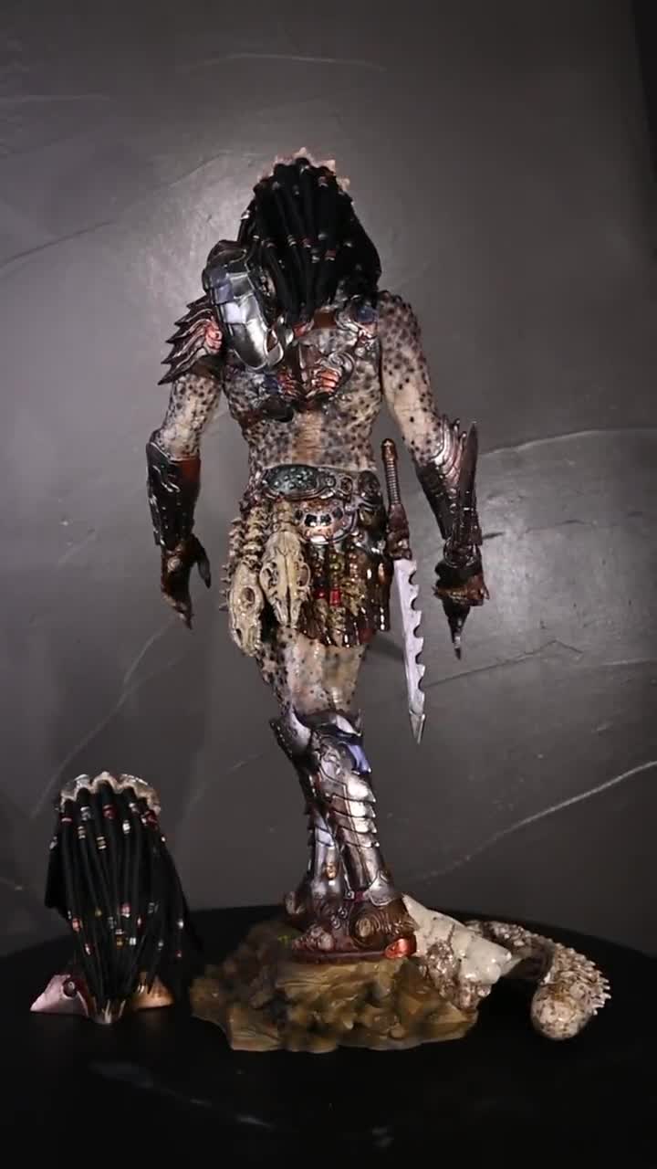 Narin LONE HUNTER RAZZRX Predator Figure: 1/6 Scale, Hand-painted