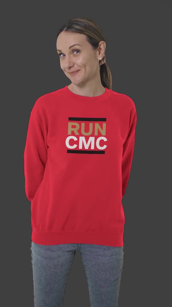 A HOT ITEM! Christian McCaffrey Run CMC 49er Sweatshirt, San