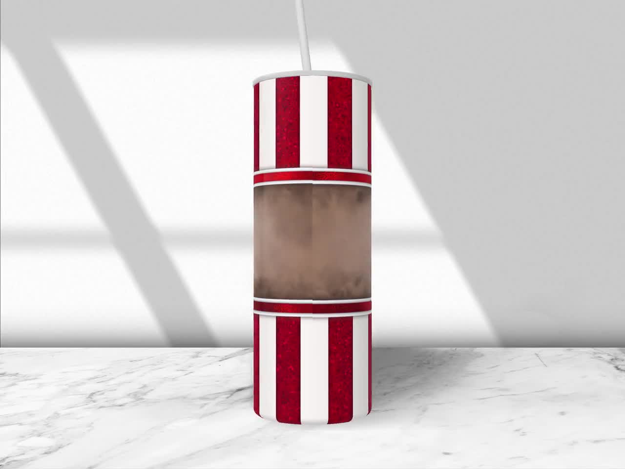 Sweet Little Candy Cane Double Twisted With Psycho Tumbler Wrap | Candy  Cane Skeleton | 20oz Skinny tumbler wrap | Downloadable PNG