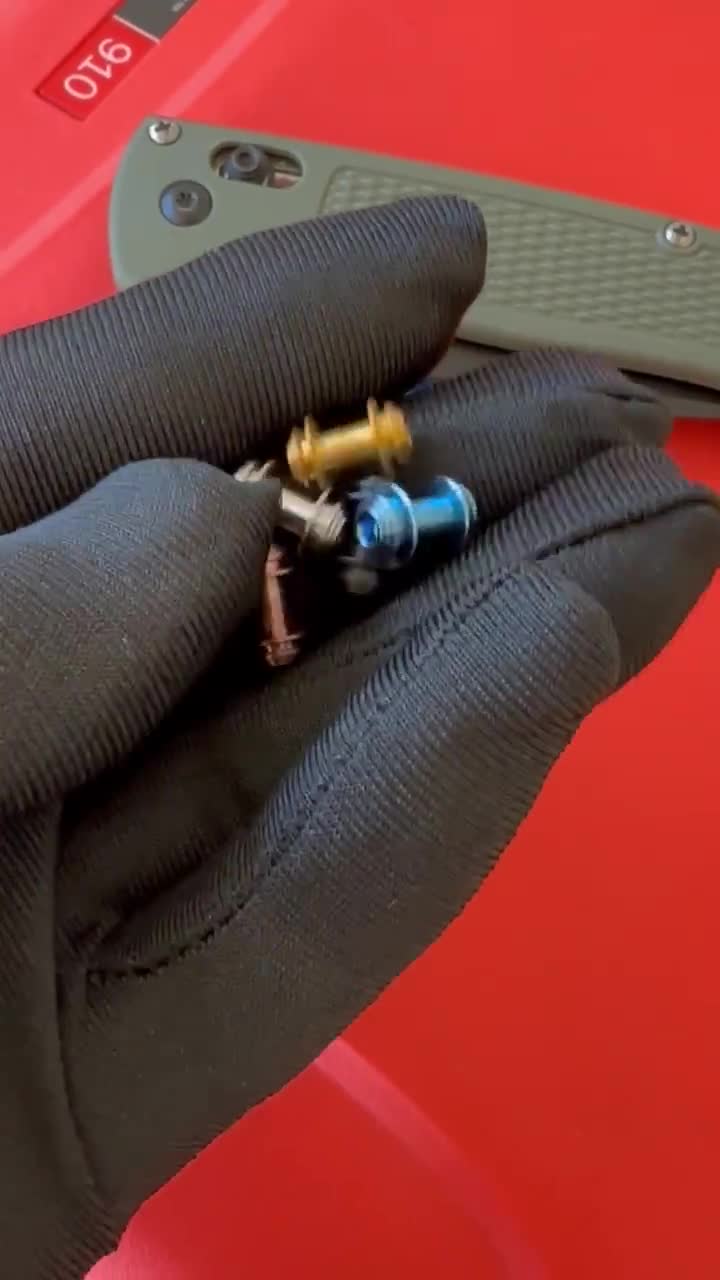 Titanium Axis Lock For Benchmade Knives Bugout, Mini Bugout, Bailout video poster