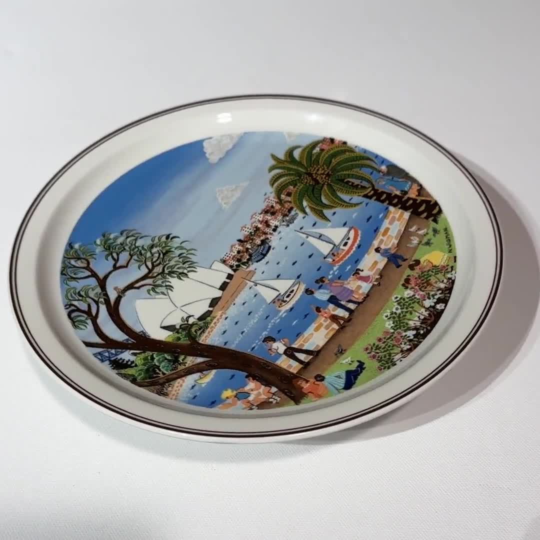 Sydney Harbour Display Plate: Villeroy & Boch Australia Collection