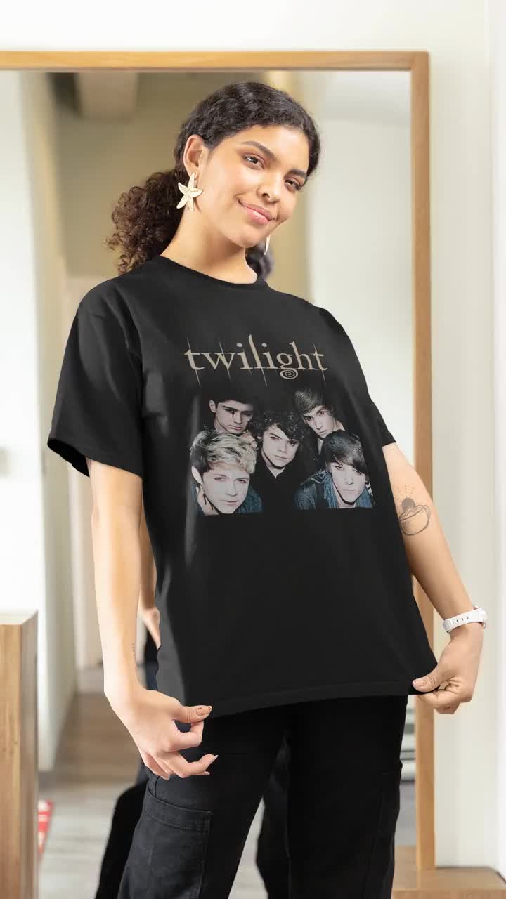 Retro Twilight One Direction Vintage Distressed Unisex Heavy