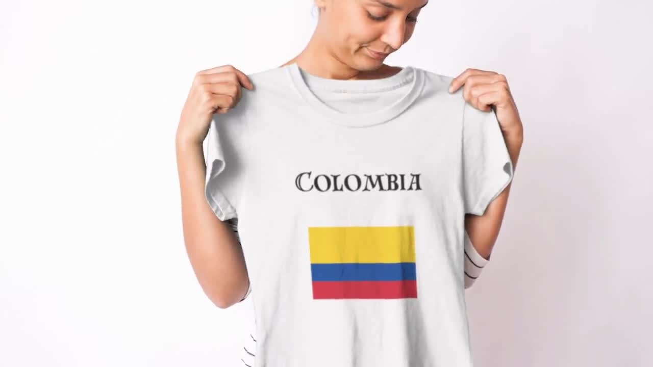 Colombia SVG Colombia PNG Bandera del país JPG Diseño digital Diseño Canva video poster