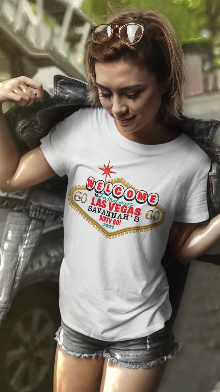  Las Vegas Girls Trip 2024 Shirts For Women Birthday Squad  T-Shirt : Clothing, Shoes & Jewelry