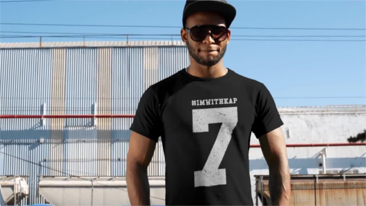 I'm With Kap 7 (white Letters) Unisex T-shirt - Colin