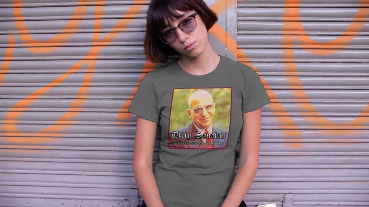 Telly savalas t sales shirt