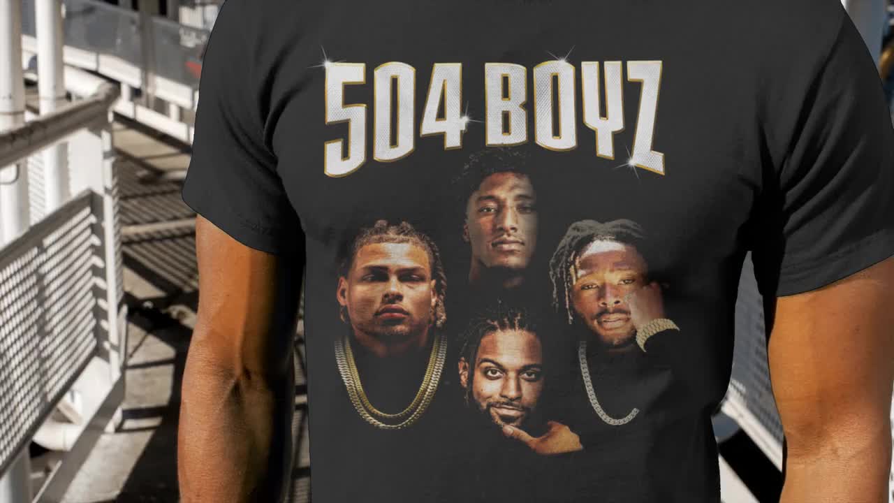 Men's New Orleans Saints Cam Jordan #94 Legend Black T-Shirt