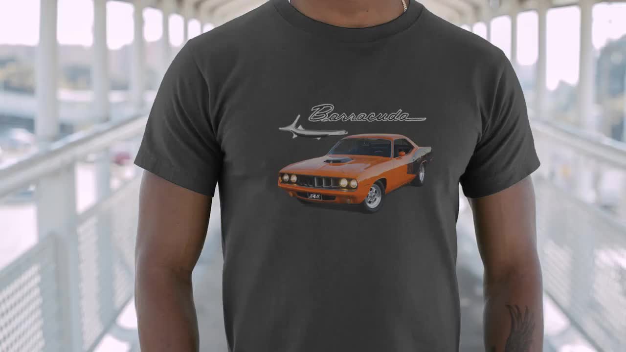 The GREAT Plymouth Tシャツ 4枚セット Plymouth Barracuda T-shirt: Classic Car Graphic Tee - Etsy