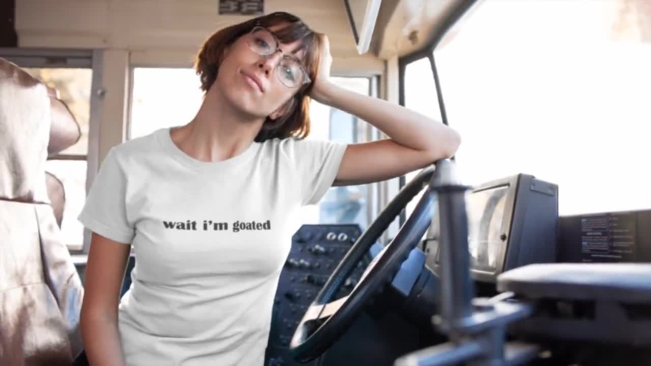 Wait I'm Goated Funny Meme T-Shirt