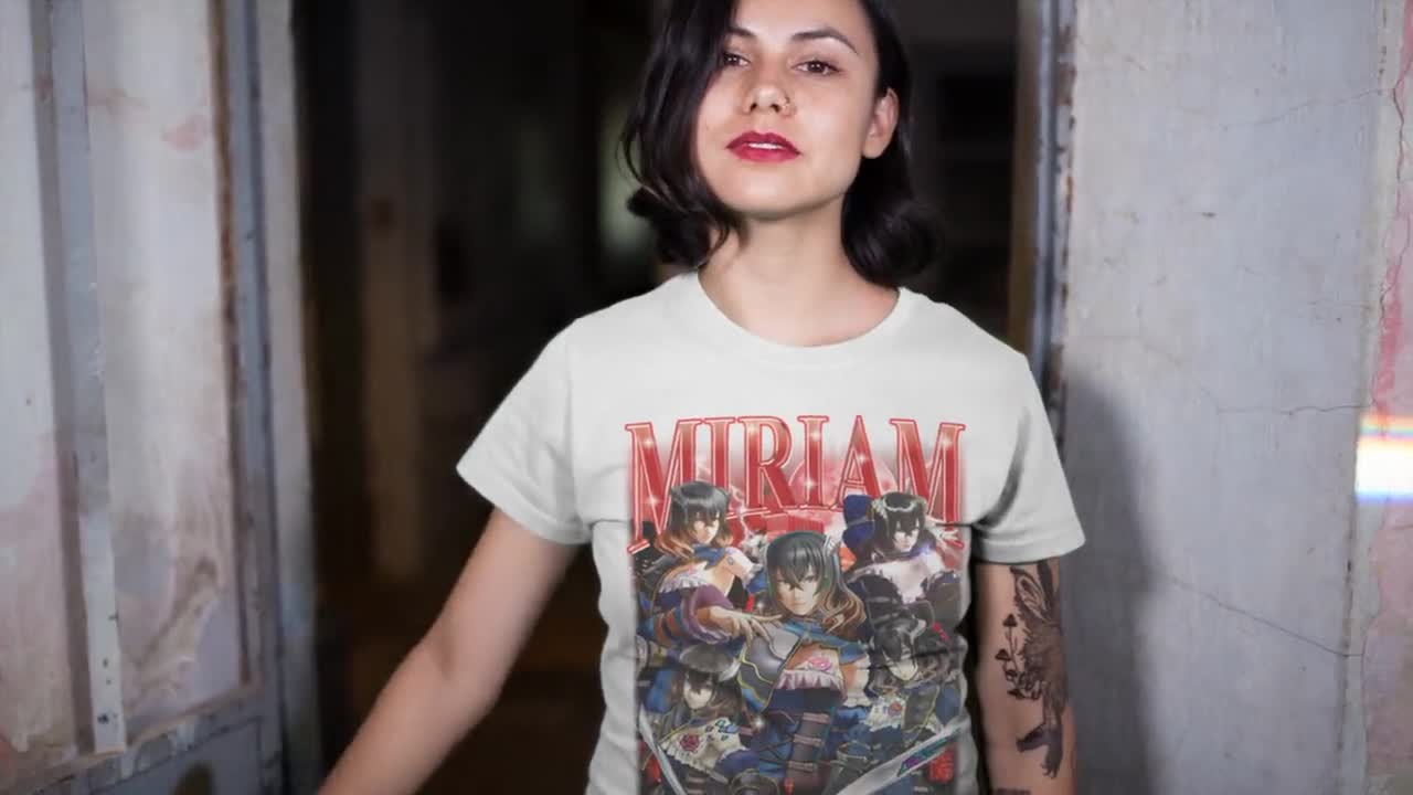 Bloodstained: Ritual of the Night Bootleg Miriam Gaming T-shirt 