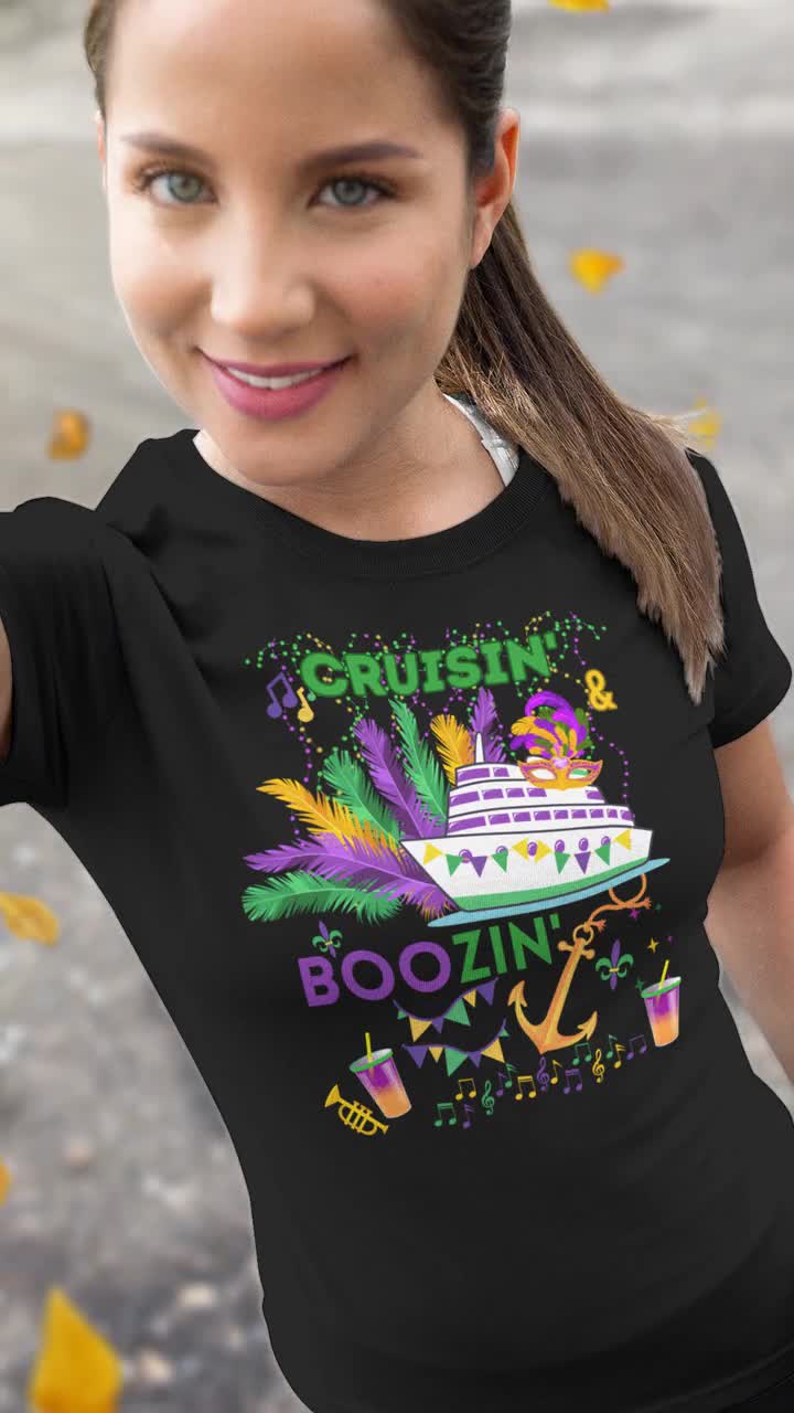 Mardi Gras Cruise Squad 2023 Matching Mardi Gras Decorations T-Shirt -  Teeholly
