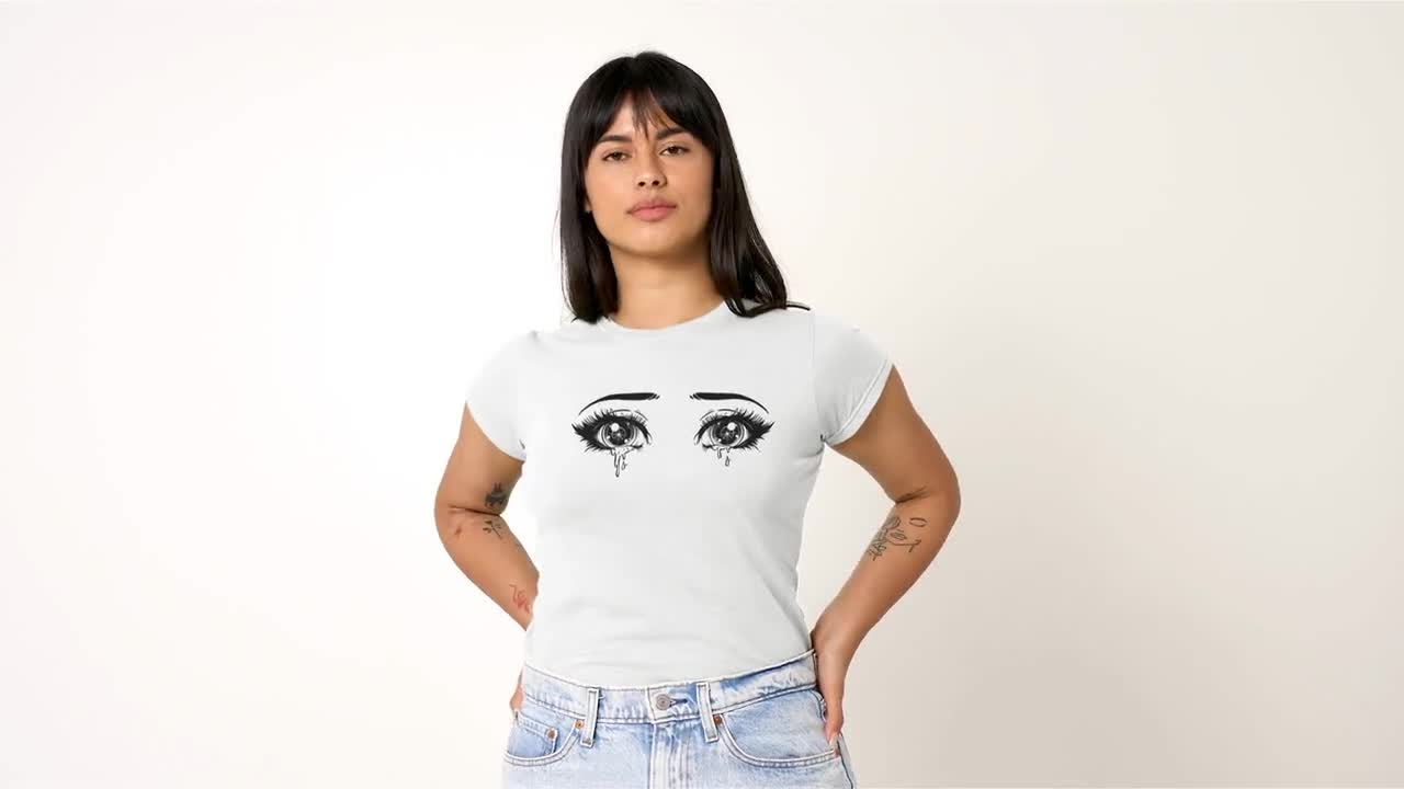 Lonely Eyes Anime T-shirt 