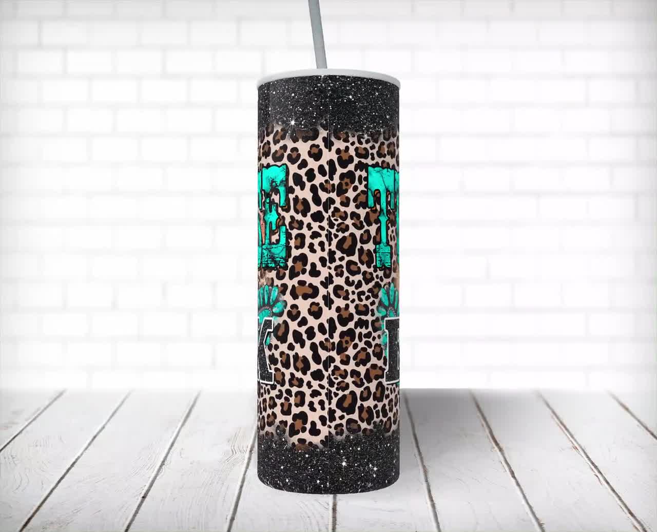 L*V* Black & Turquoise Tumbler