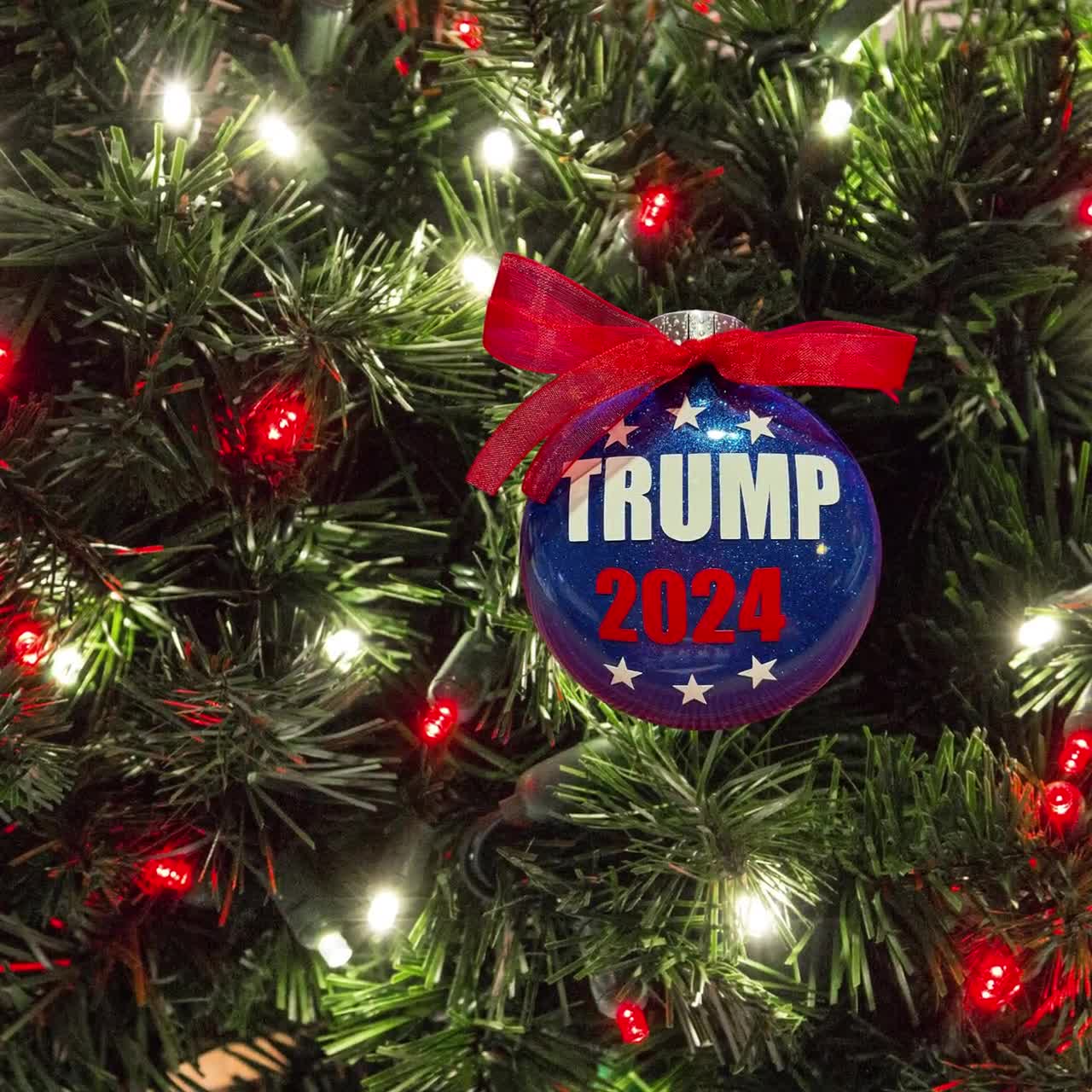 Trump's PAC offers 'iconic' Christmas ornaments