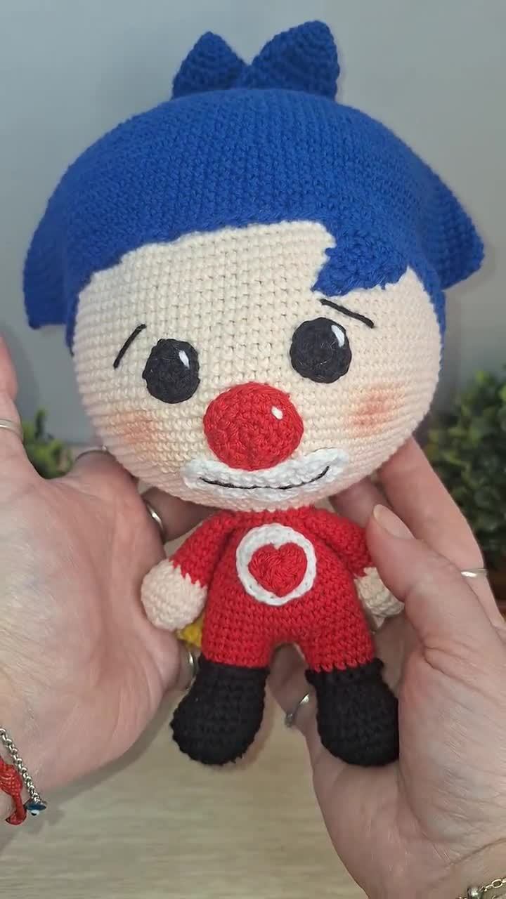 Crochet Pattern – Little Clown Boy Amigurumi (ENG/ESP) – PDF Digital Download video poster