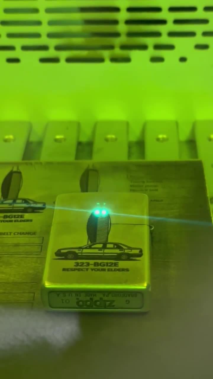 Encendedor Zippo personalizado: Zippo grabado personalizado, grabado de foto o texto, regalo único para él, video poster