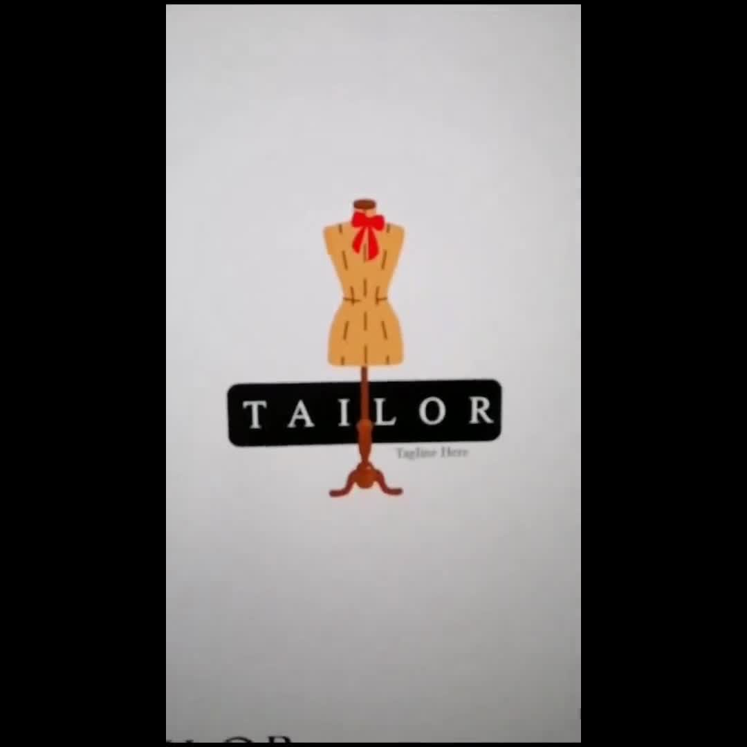 Classic Tailor Logo With Old Sewing Machine Vector Design Royalty Free SVG,  Cliparts, Vectors, and Stock Illustration. Image 176642283.