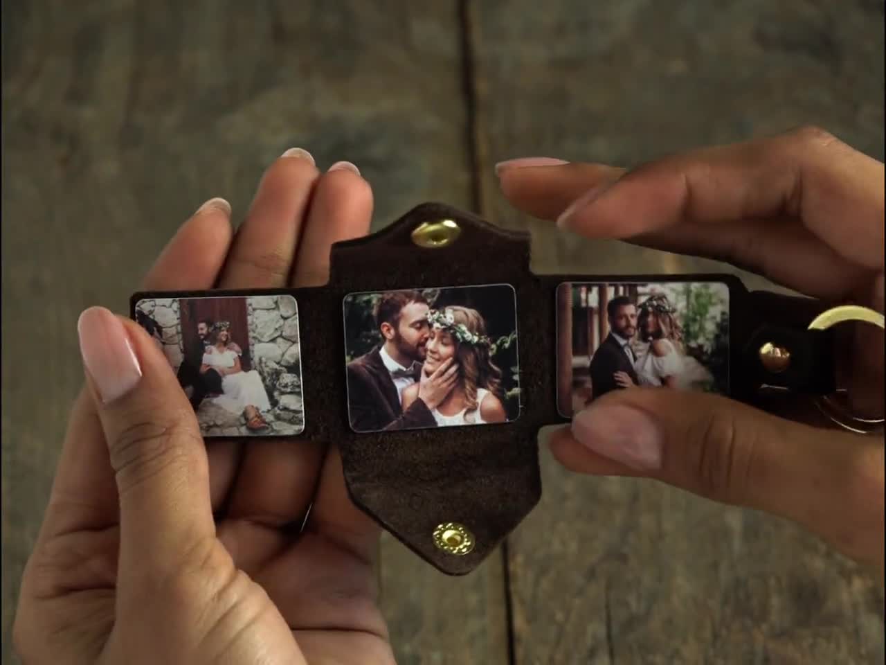 Personalised Mini Photo Book Keyring Personalized Mini