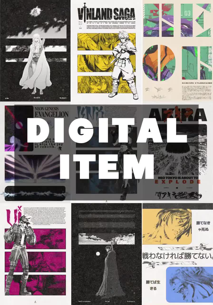 Vinland Saga Poster Design - Etsy