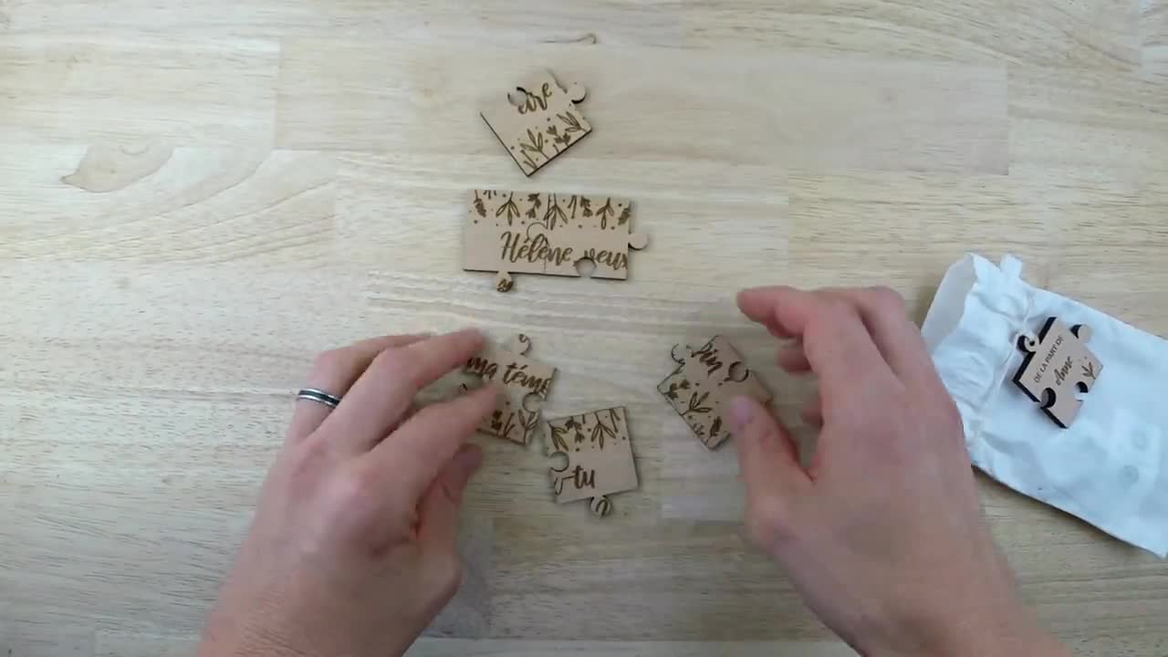 Puzzle en Bois Veux-tu être ma Témoin, Idee Cadeau Casse Tete Original et  Personnalisé pour Faire Votre Demande de Temoin pour A501 - Cdiscount Jeux  - Jouets