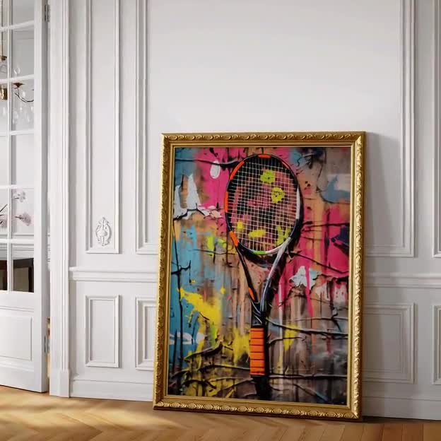 Raquette Et Balle De Tennis Illustration Vectorielle Plate Dobjet Ou Gm1447438924 485242841
