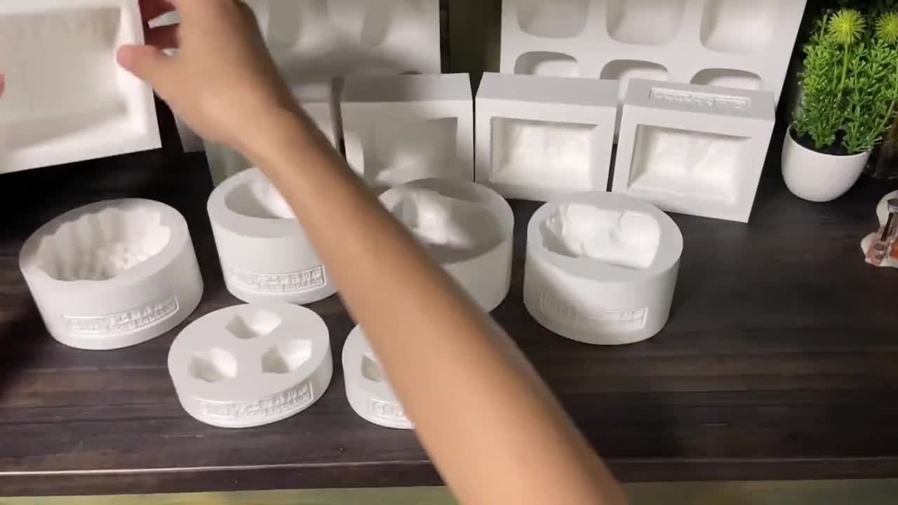 6 Cavity Square Silicone Soap Mold - Soap Mold – Pro Candle Supply