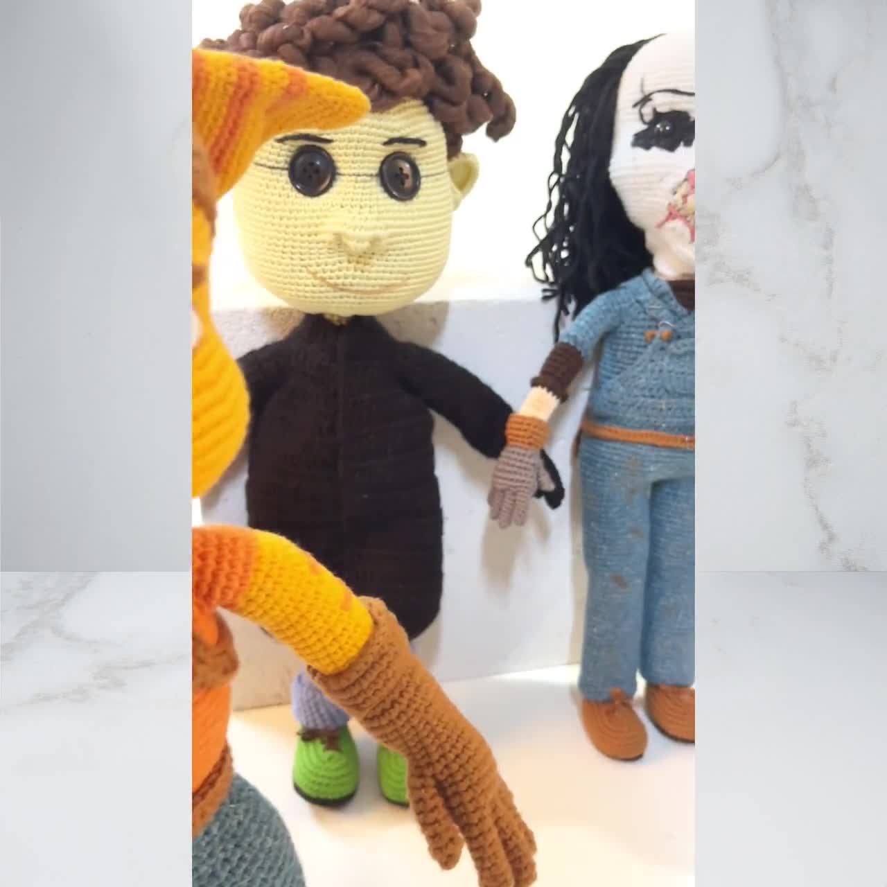 Handmade Crochet Billy Puppet Doll: Saw Movie Collectible - Etsy