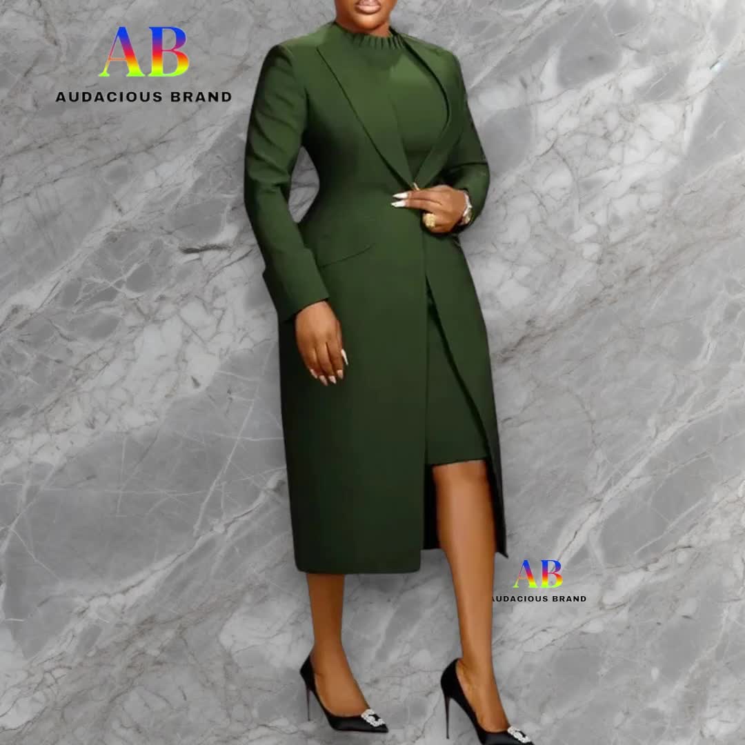 sachin and babi light blue dress Suited Up Asymmetrical Blazer Midi Dress - Grey main image 0