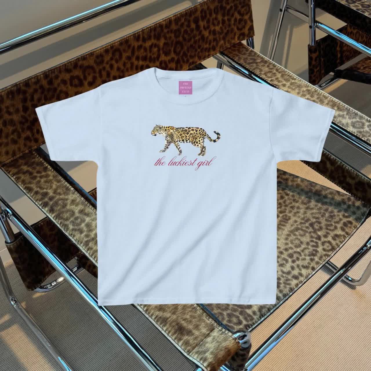 Luckiest Girl Y2k Baby Tee Y2k Shirt Trendy Baby Tee Funny Baby
