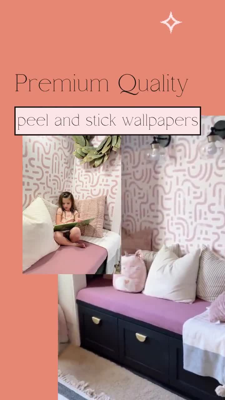 Celestial Wallpaper - Peel and Stick - The Wallberry