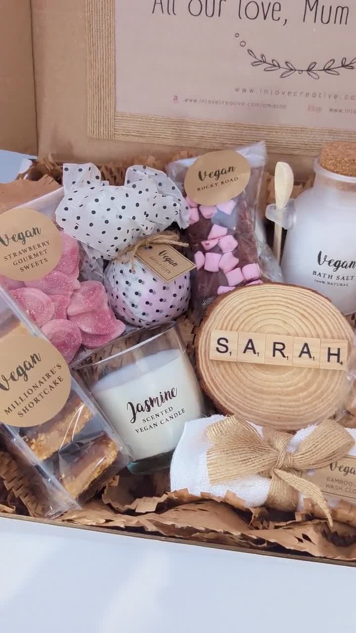Personalised Gift Haper Food Basket – Vegan, Dairy-Free, Gluten-Free - View #2