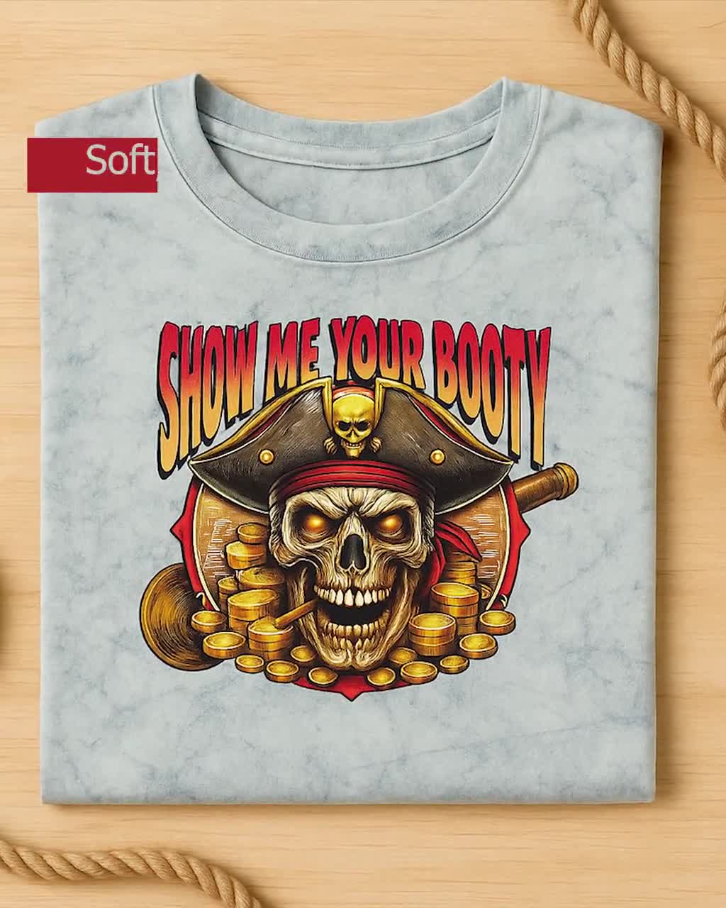 tie dye pirate shirt