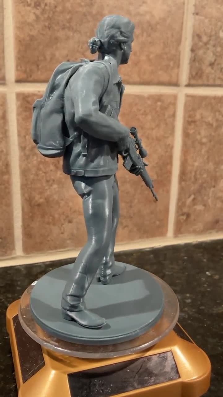 Tommy Miller Figurine the Last of Us 2 3D Resin Printed 