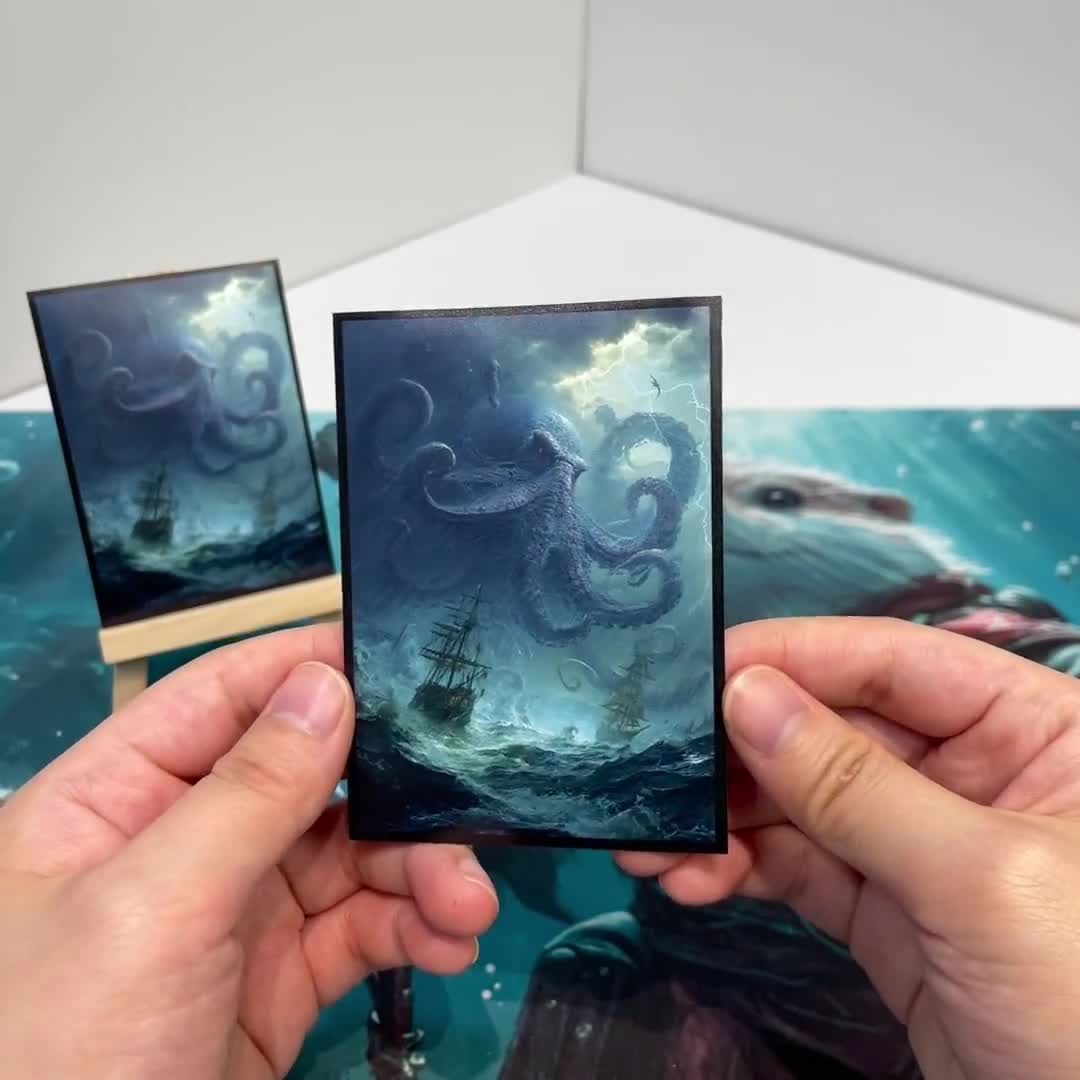 MTGスリーブ、クトゥルフインスピレーションカードスリーブ、マット