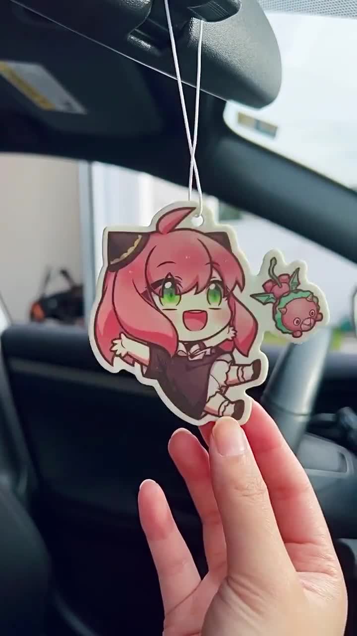 Car Air Freshener Anime Inspired JDM Scent Chibi Design Etsy