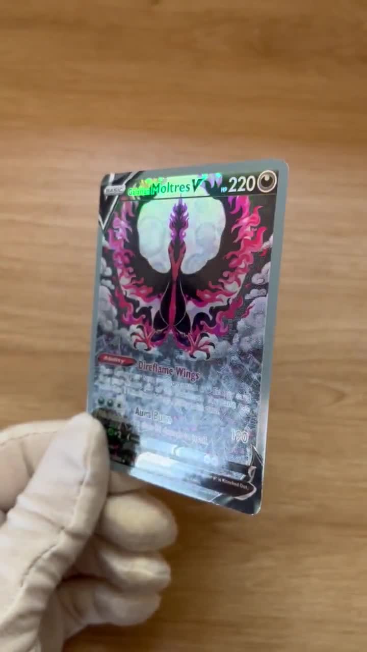 Galarian Moltres V Alternative Art Chilling Reign PROXY Super -   Singapore